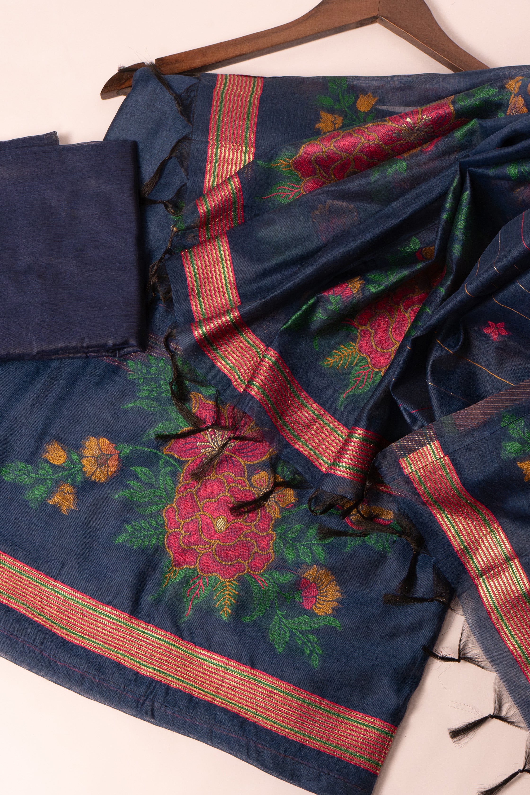 Blue Reverie - Cotton Suit Piece