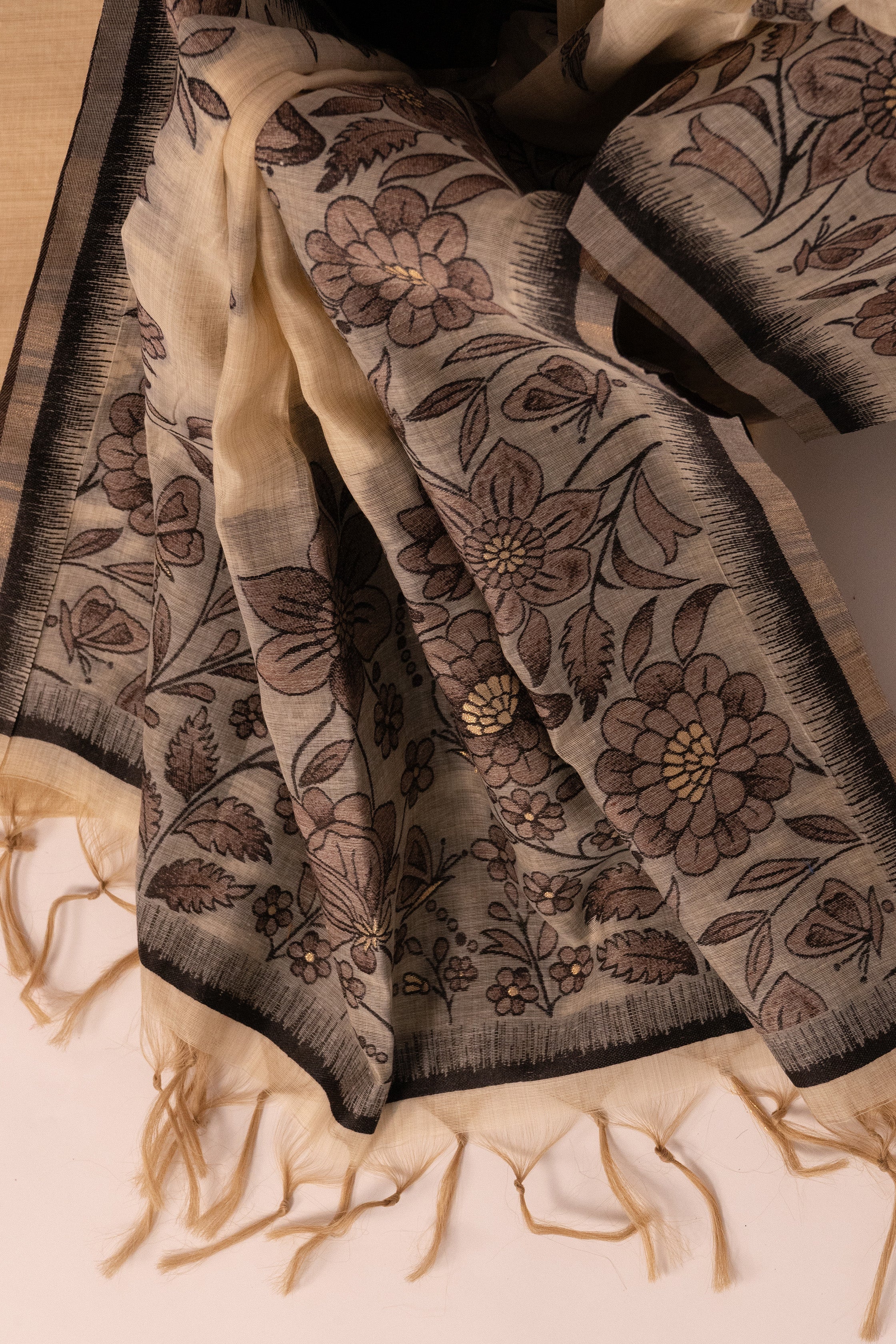 Obsidian Bloom - Cotton Suit Piece
