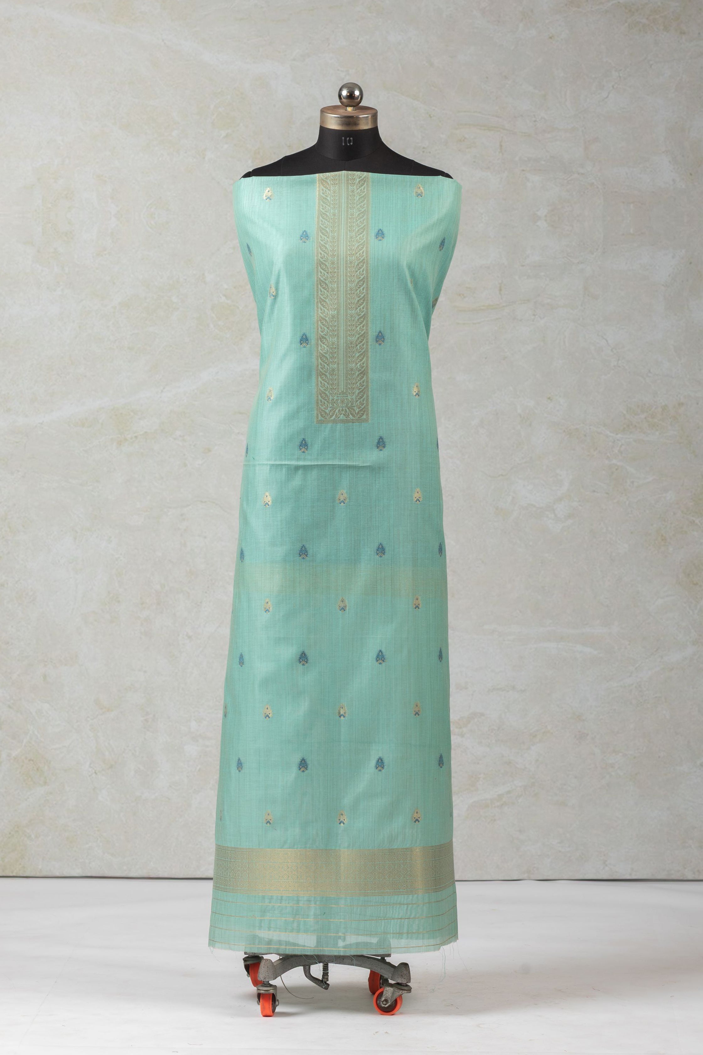 Indigo Motif – Cotton Suit Piece