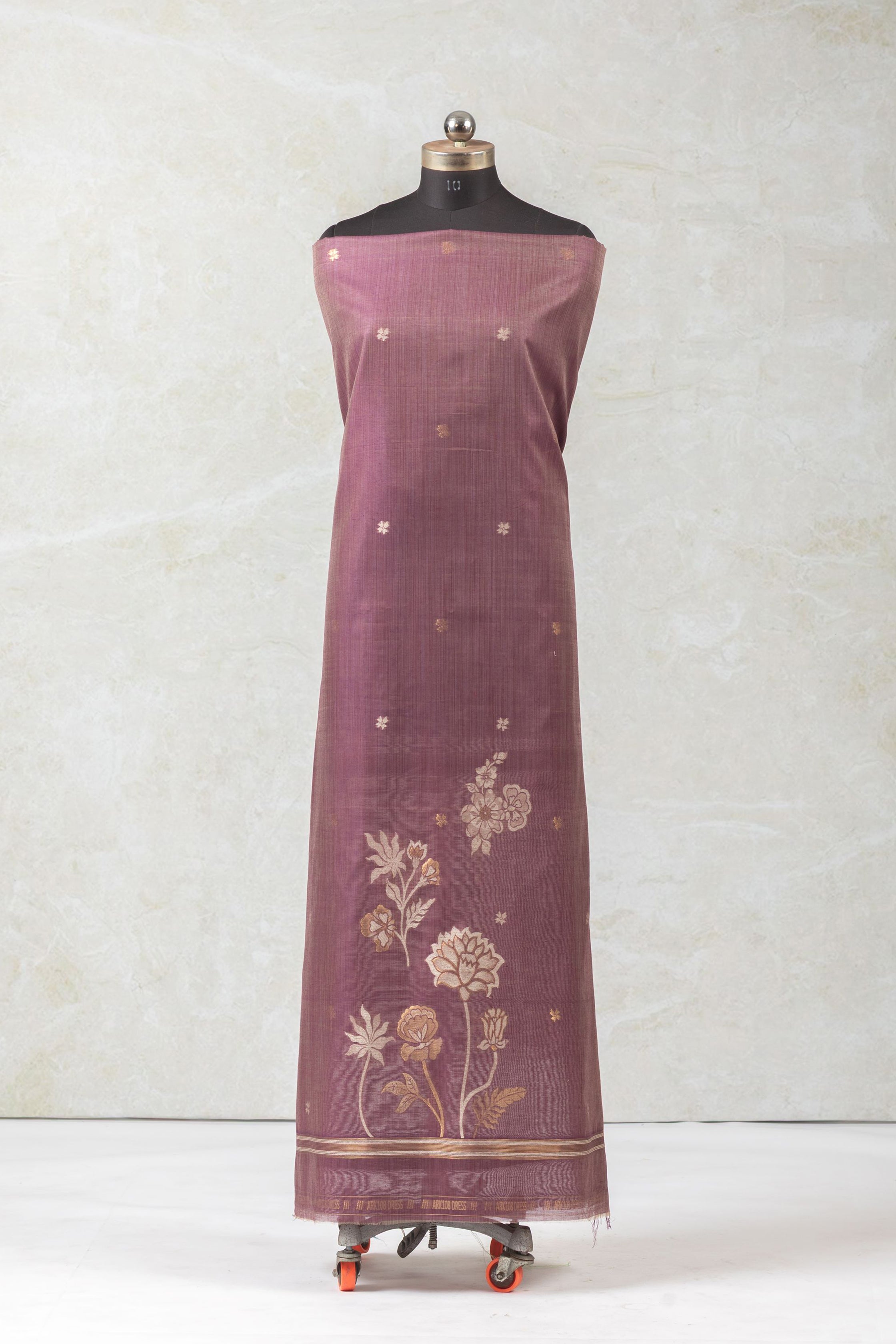 Wine Drape – Cotton Suit Piece