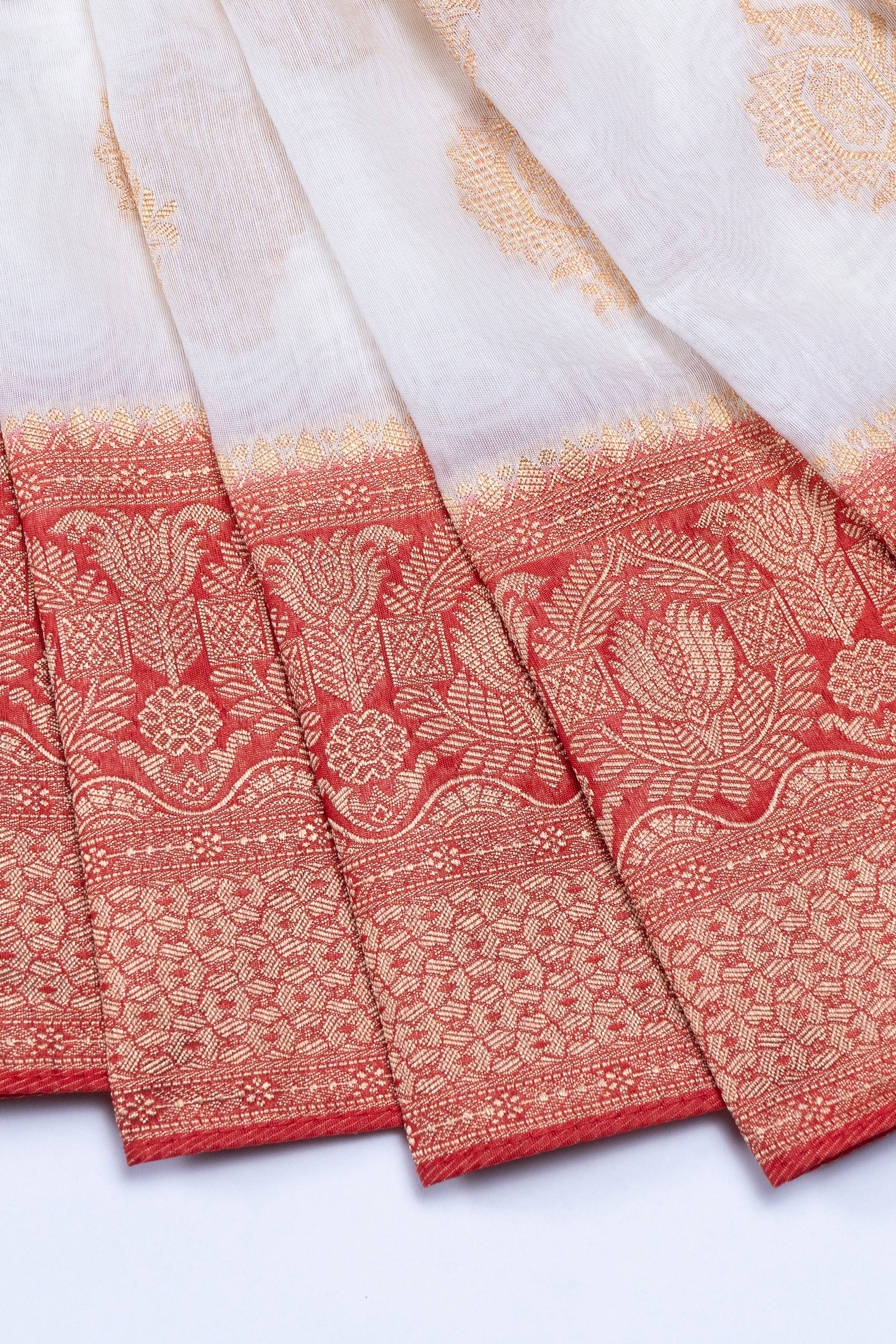 Aparajita - The Unyielding Flame Saree
