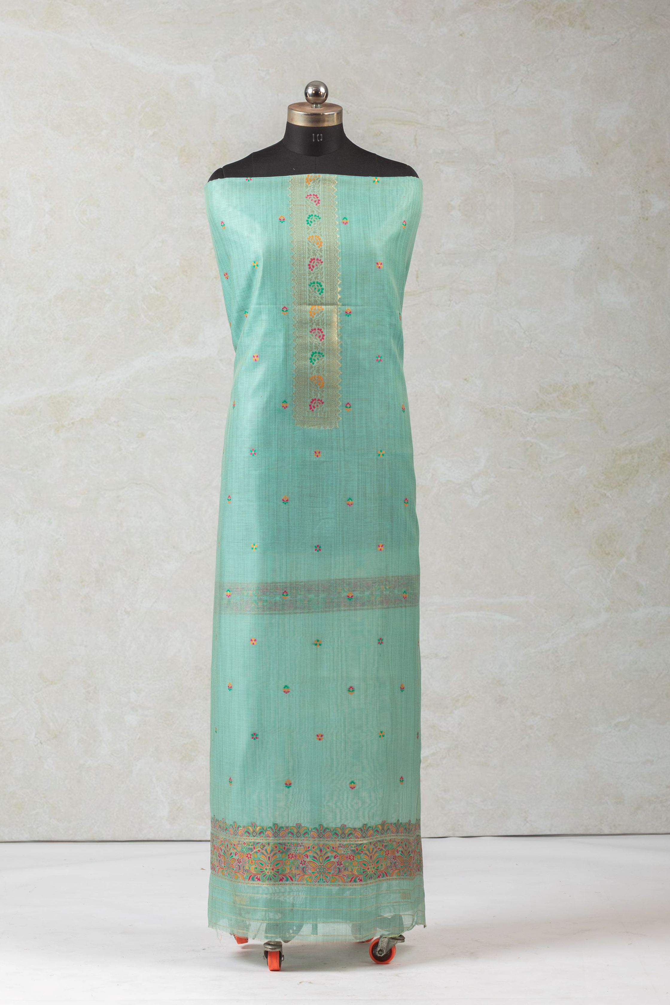 Aqua Prism – Cotton Suit Piece
