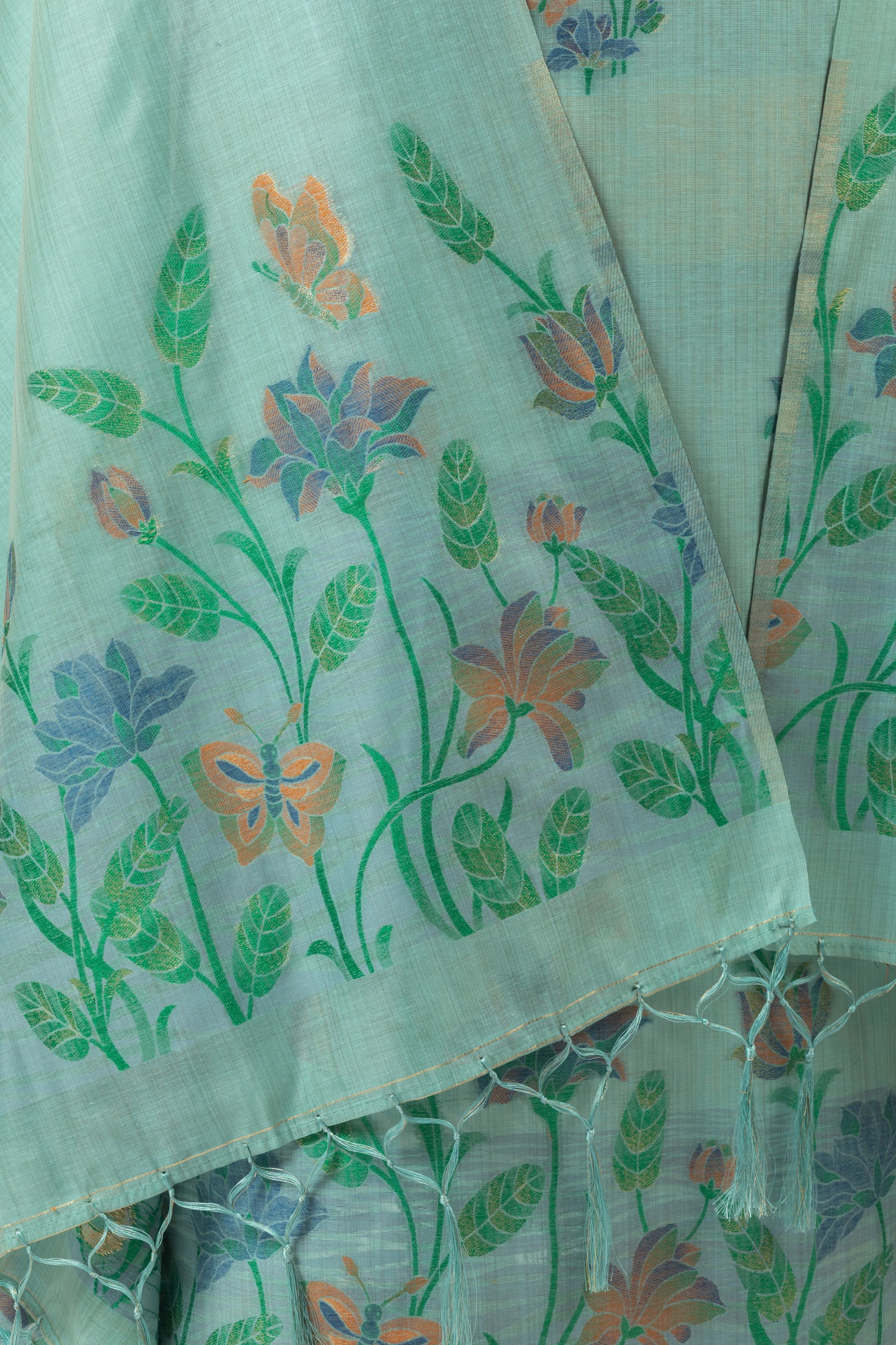 Bloom & Blue - Cotton Suit Piece