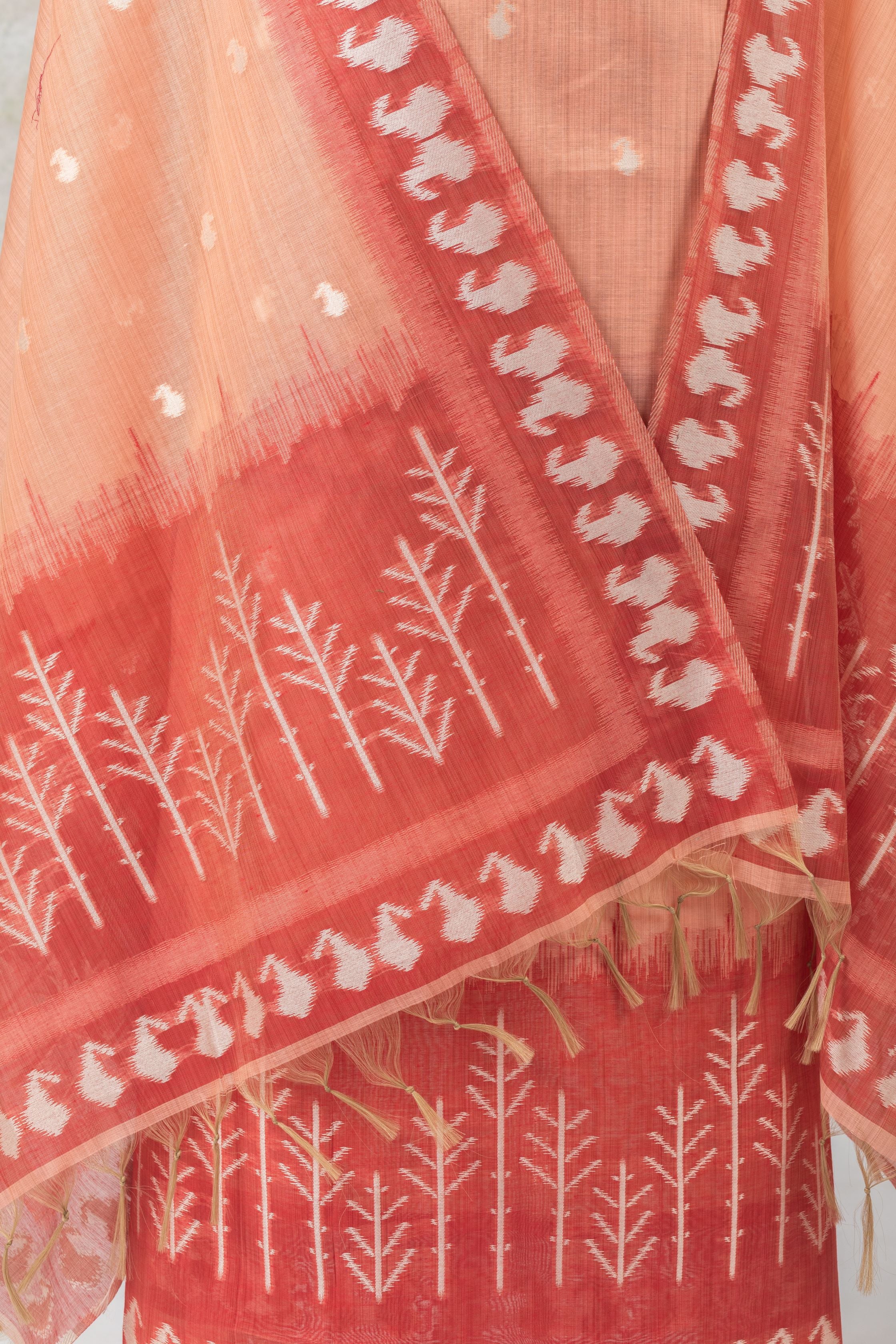 Fire Leaf – Cotton Suit Piece