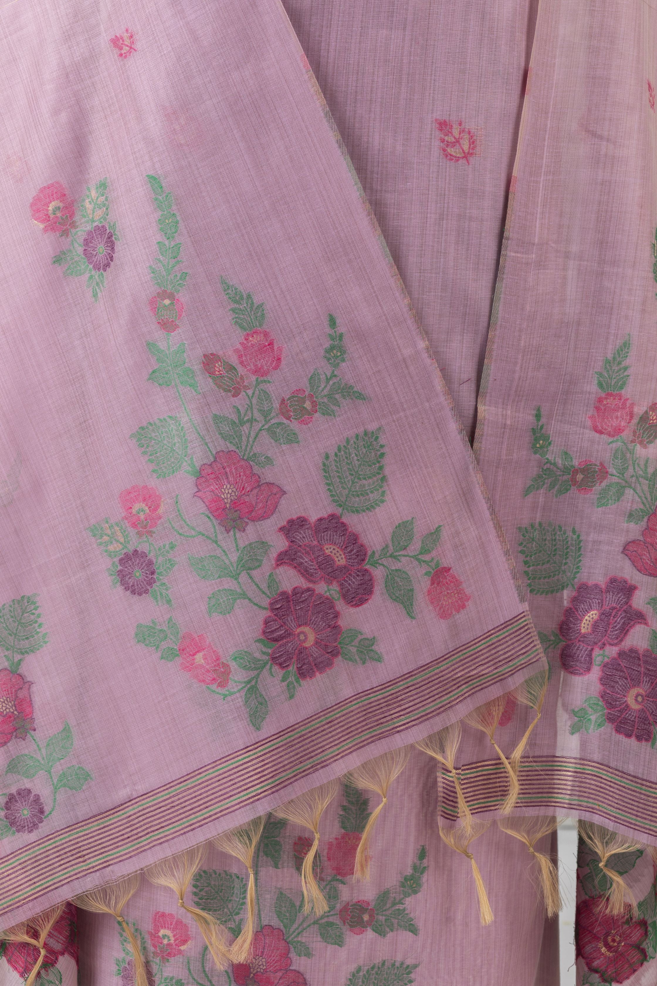 Lavender Dusk – Cotton Suit Piece