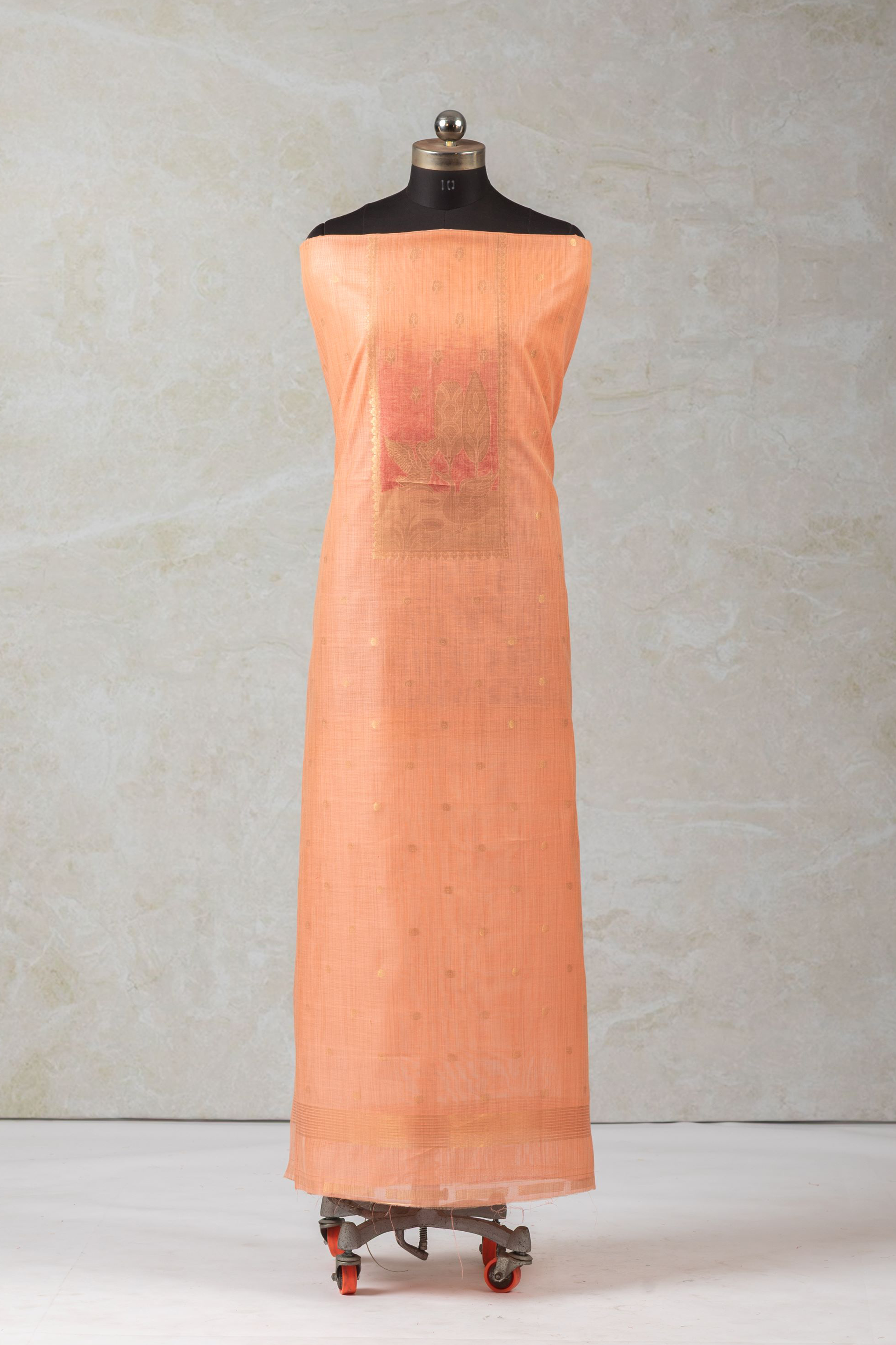 Peach Weaves – Cotton Suit Piece