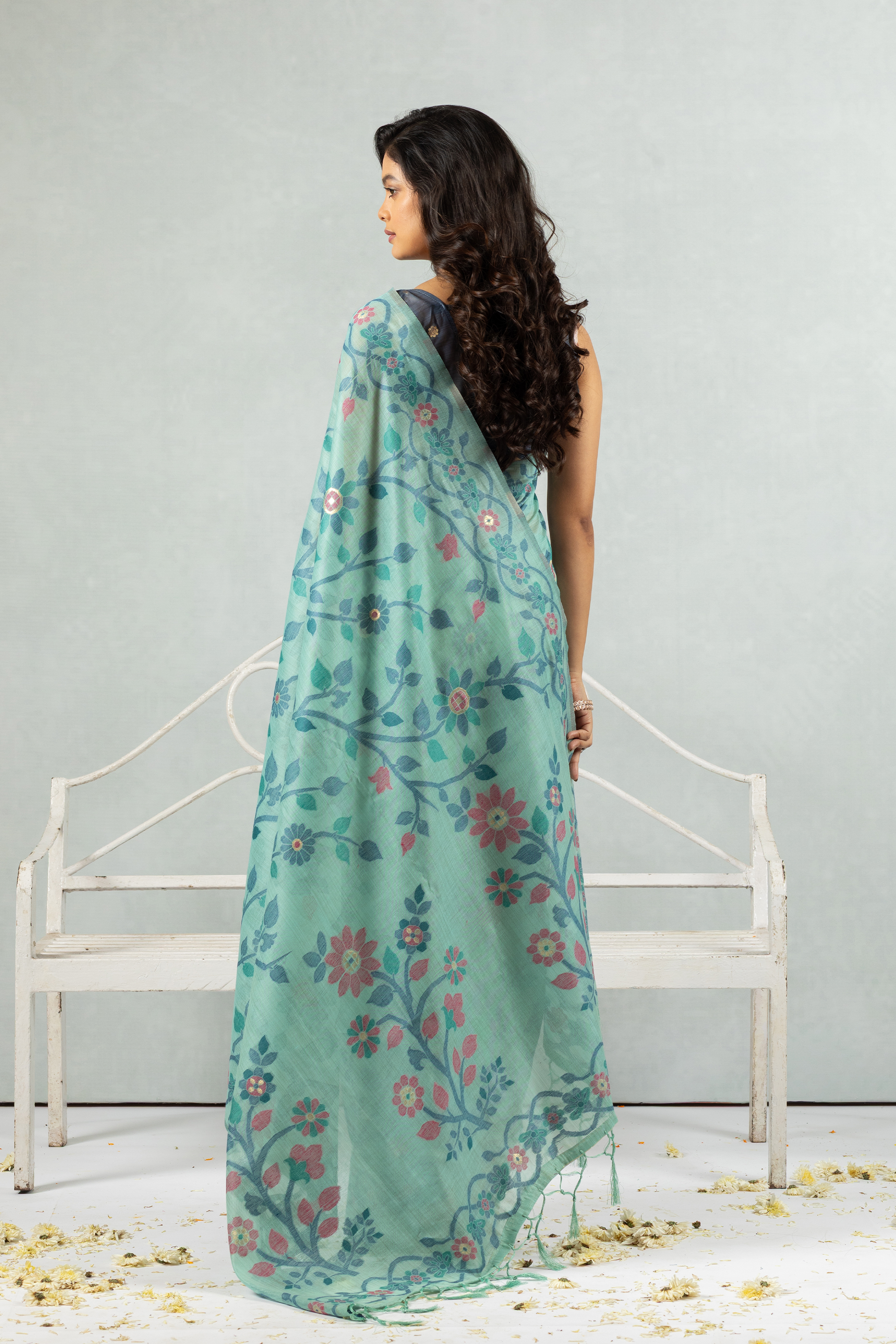 Sharvani - Muted Magic, Golden Touch Saree