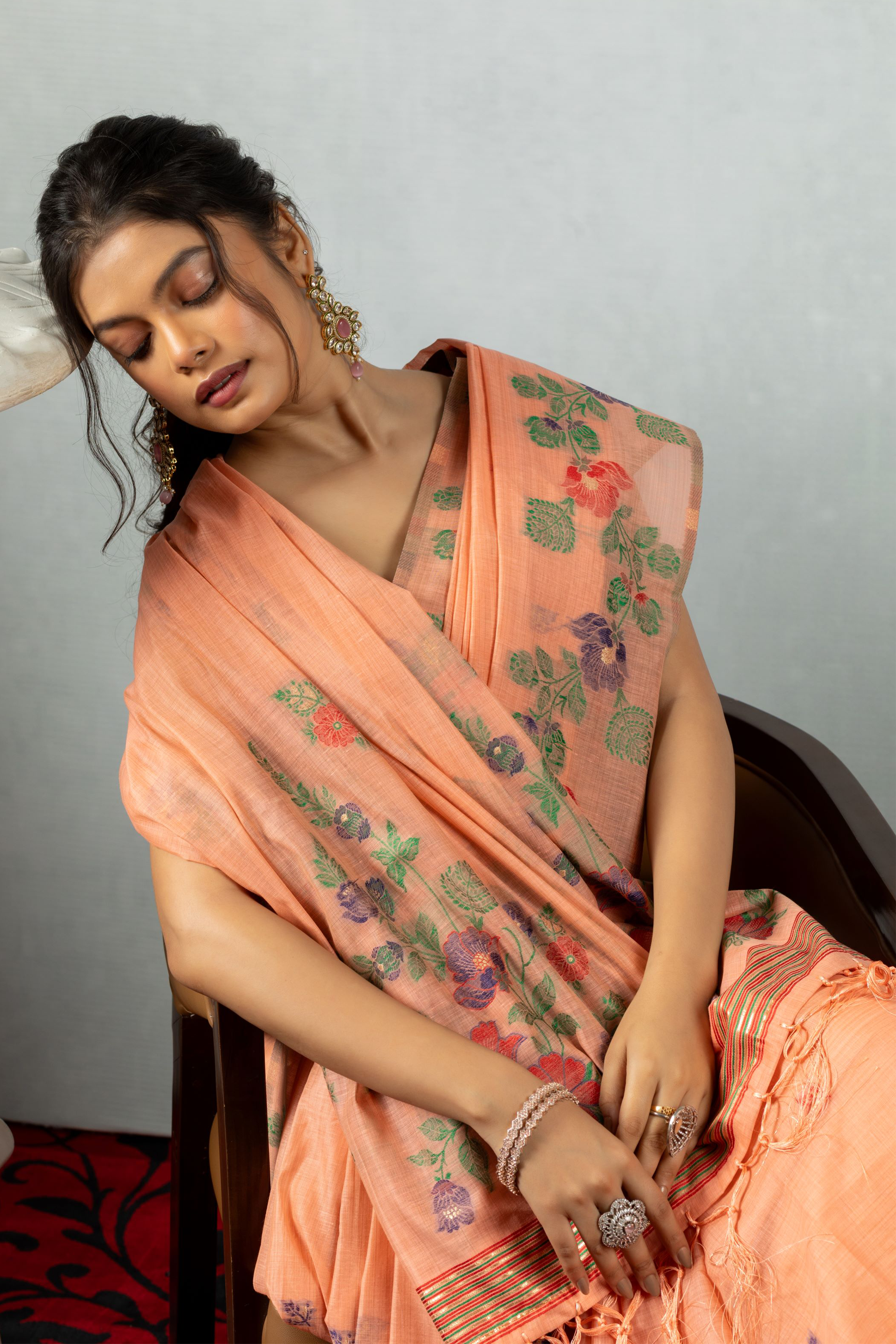 Anvitha - The Petal Path Saree