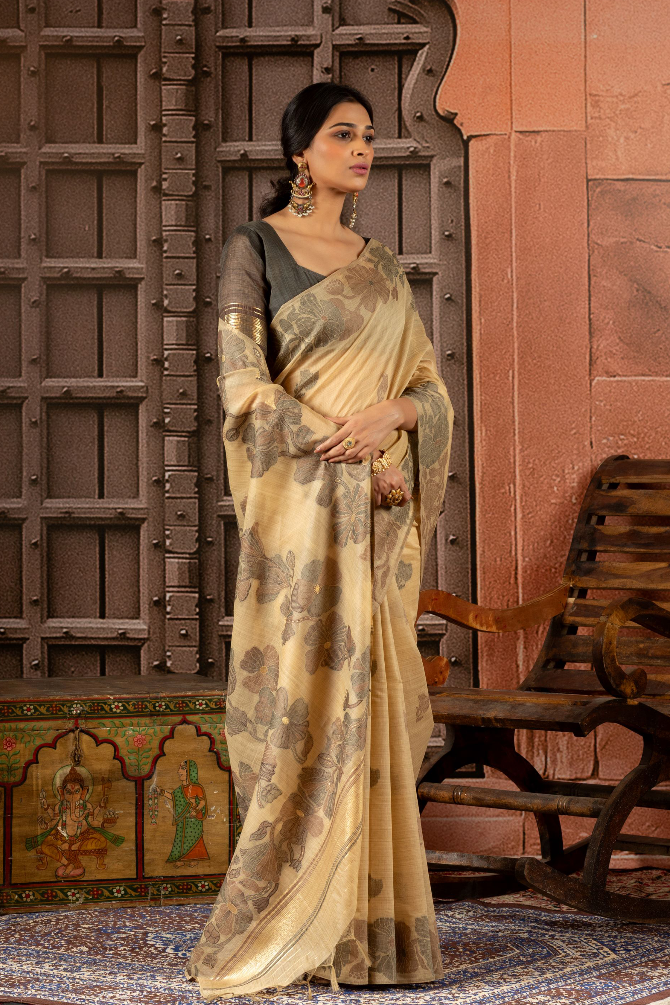 Arohi - The Wild Harmony Saree