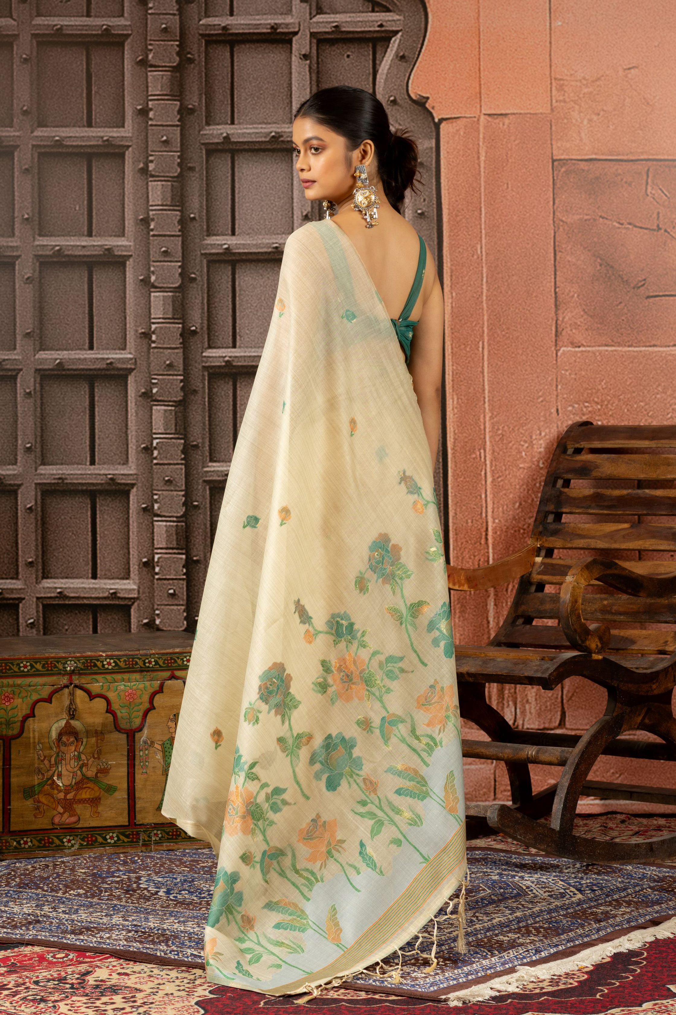 Anaya - The Painted Garden Saree