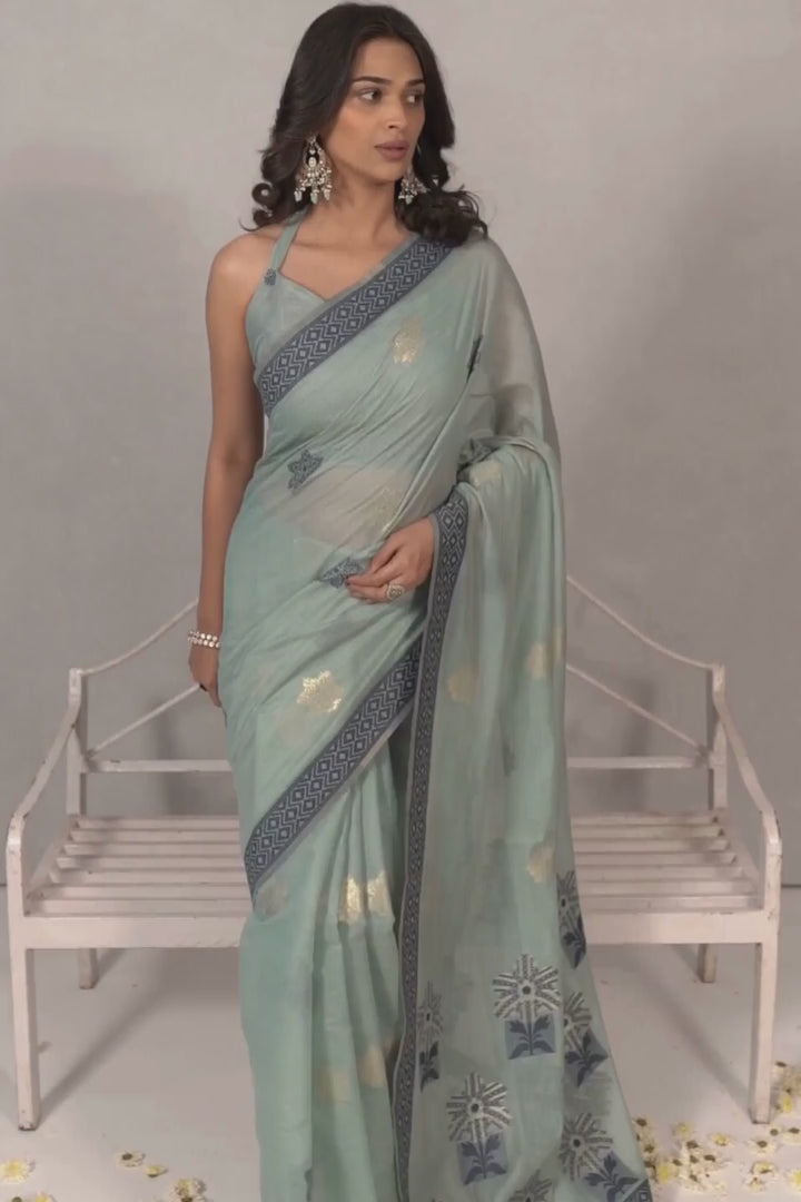 Nirvi - The Woven Calm Saree