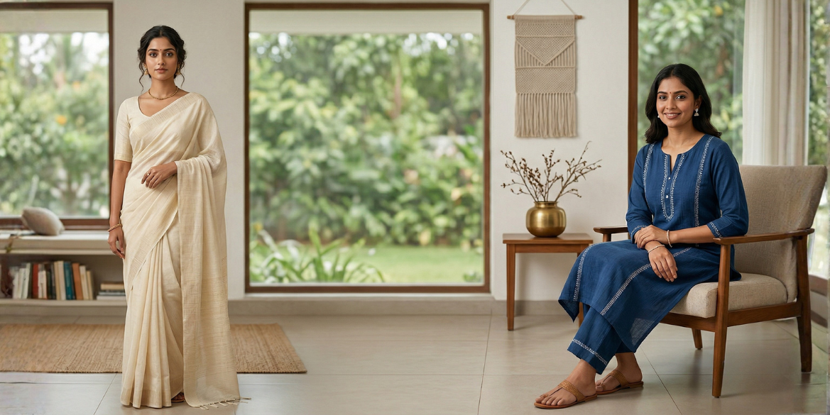 Best Ethnic Wear Brand for Authentic Cotton Sarees & Suits in India (2026)