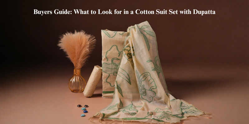 Buyers Guide: What to Look for in a Cotton Suit Set with Dupatta