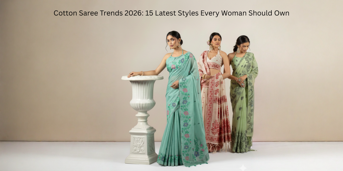 Cotton Saree Trends 2026: 15 Latest Styles Every Woman Should Own