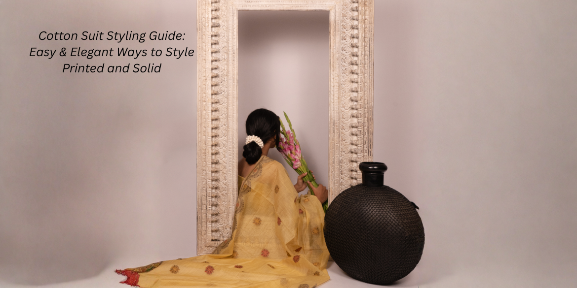 Cotton Suit Styling Guide: Easy & Elegant Ways to Style Printed and Solid