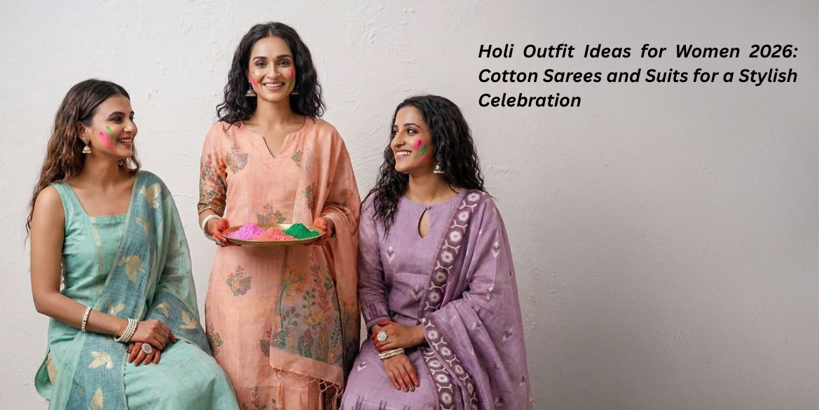 Holi Outfit Ideas for Women 2026: Cotton Sarees and Suits for a Stylish Celebration