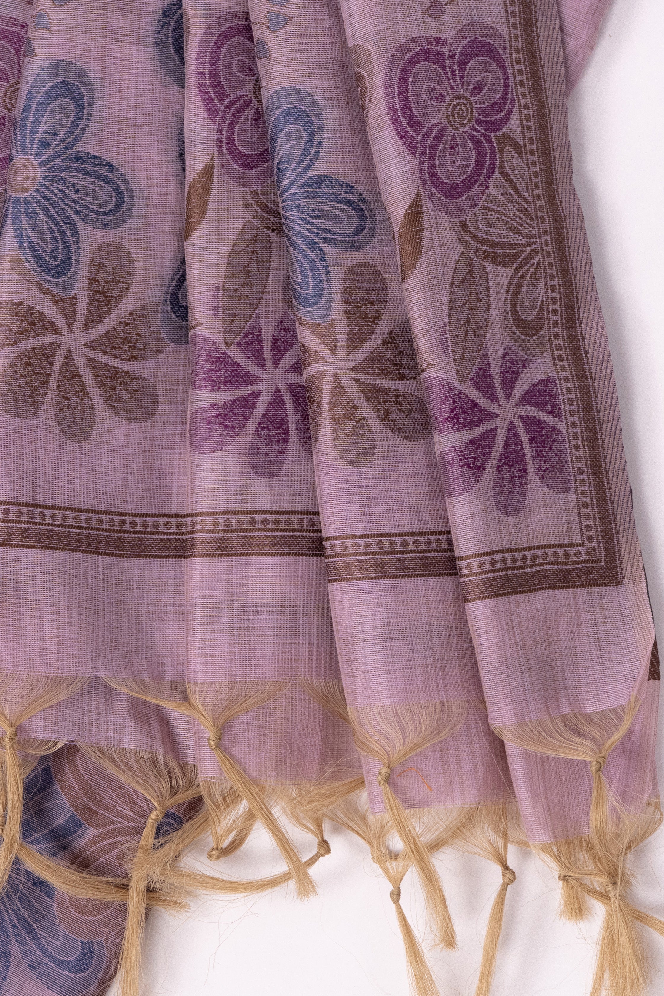 Lilac Arbor Jamdani Munga Cotton Suit Piece