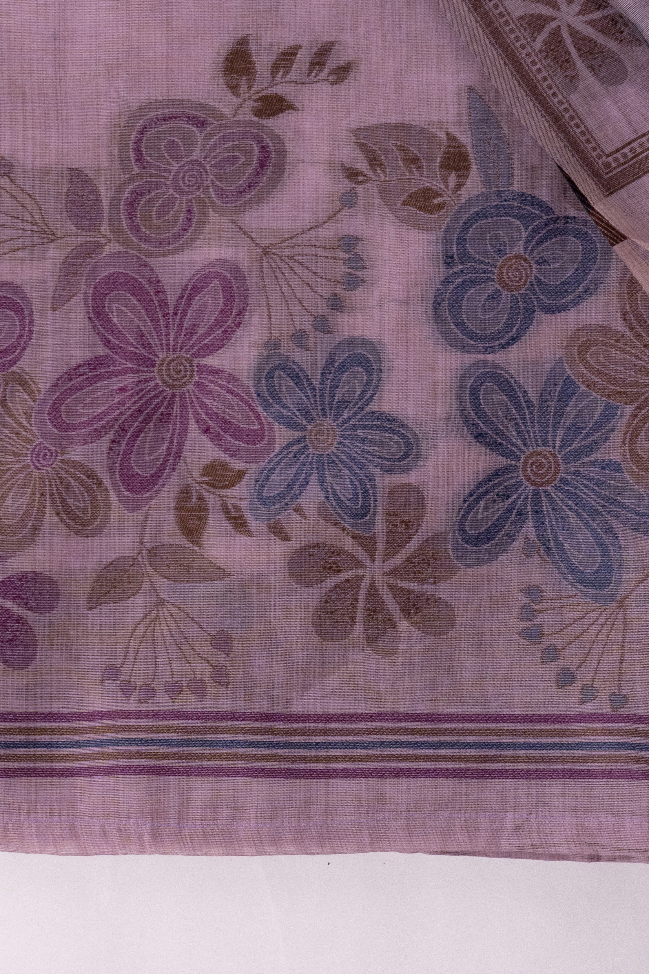 Lilac Arbor Jamdani Munga Cotton Suit Piece