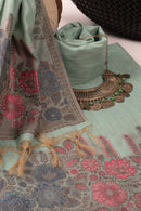 Willow Peace Jamdani Munga Cotton Suit Piece