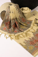 Sand Crest Jamdani Munga Cotton Suit Piece