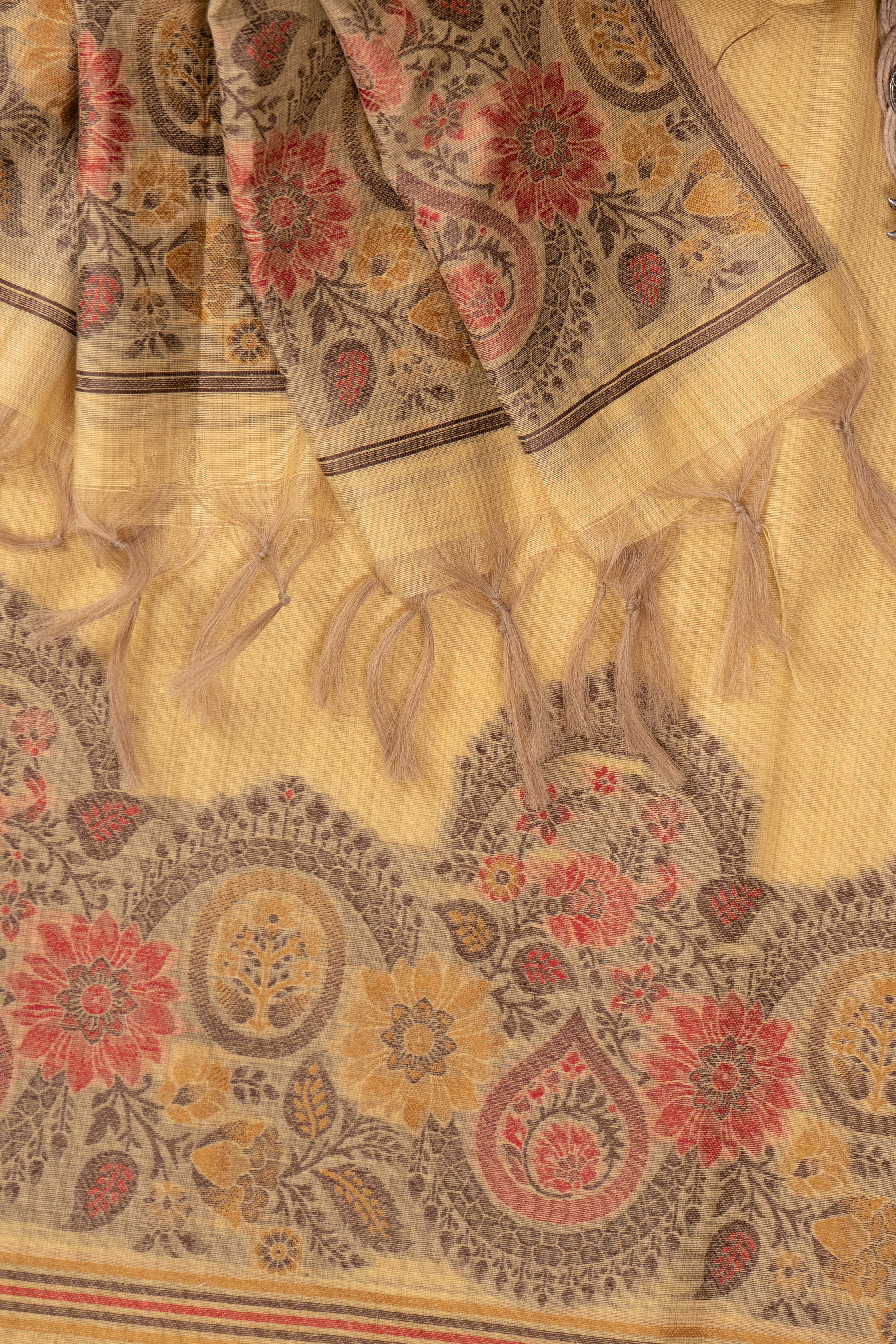 Golden Arc Jamdani Munga Cotton Suit Piece
