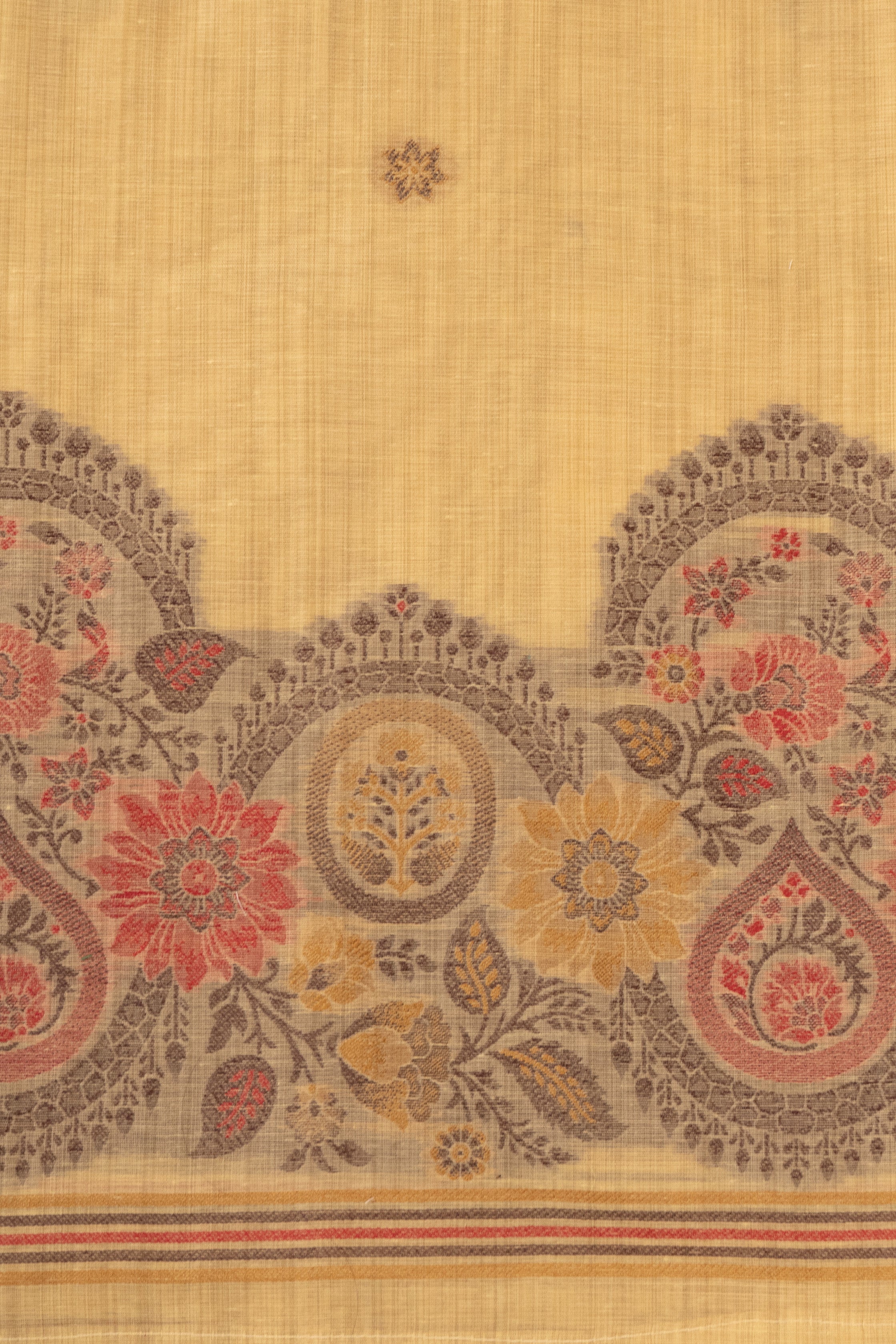 Golden Arc Jamdani Munga Cotton Suit Piece