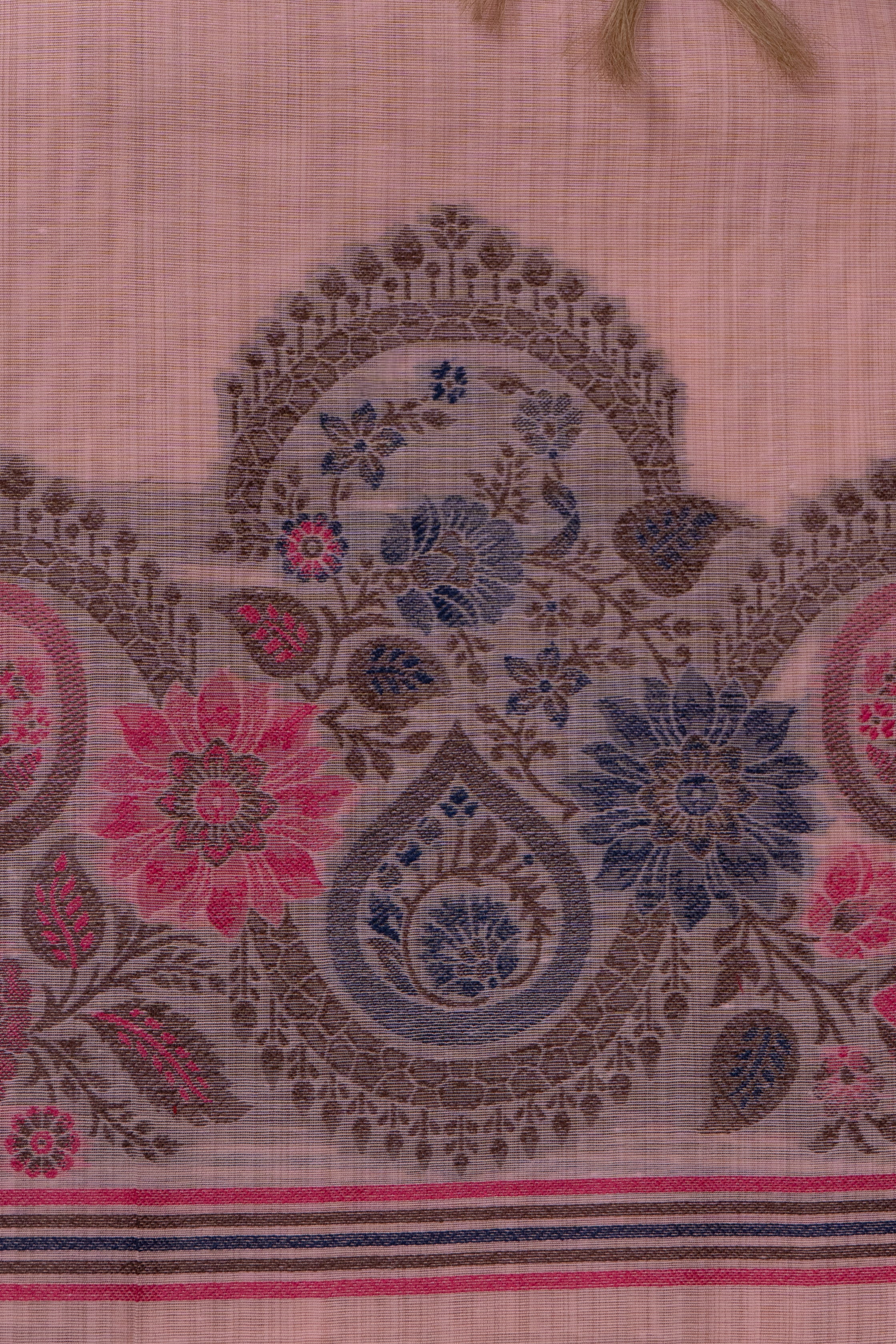 Pastel Raga Jamdani Munga Cotton Suit Piece