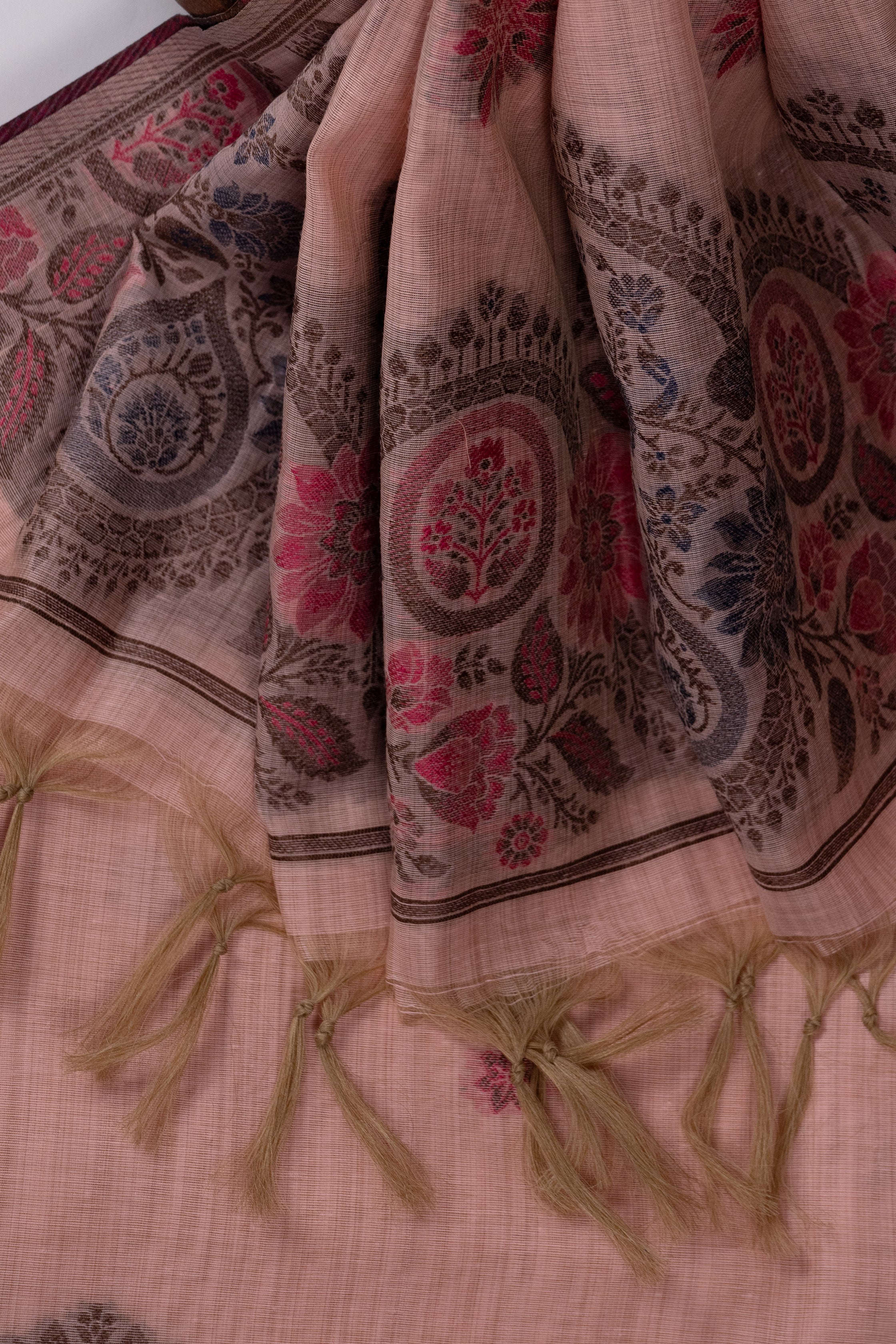 Pastel Raga Jamdani Munga Cotton Suit Piece