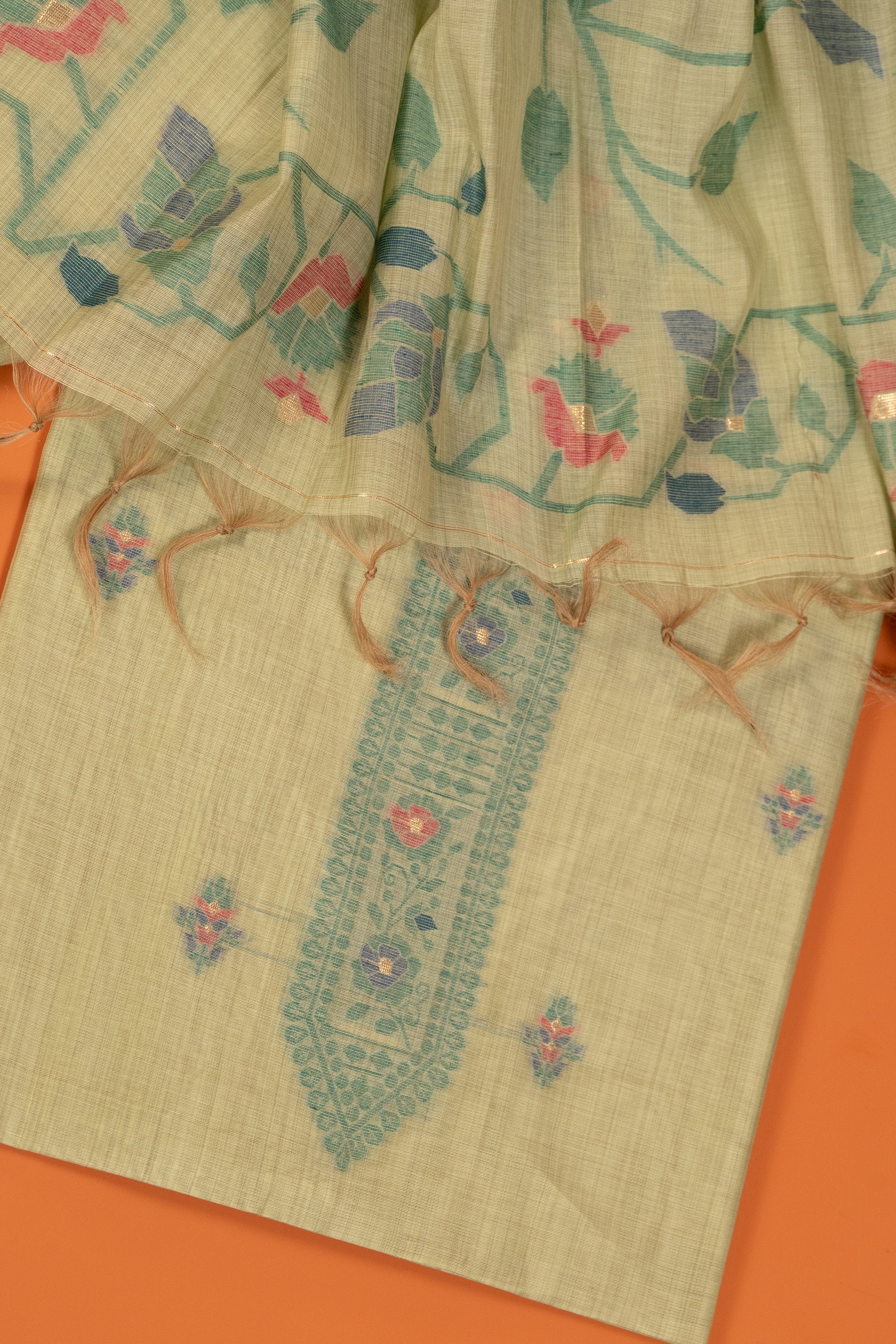 Basil Arc Jamdani Cotton Suit Piece