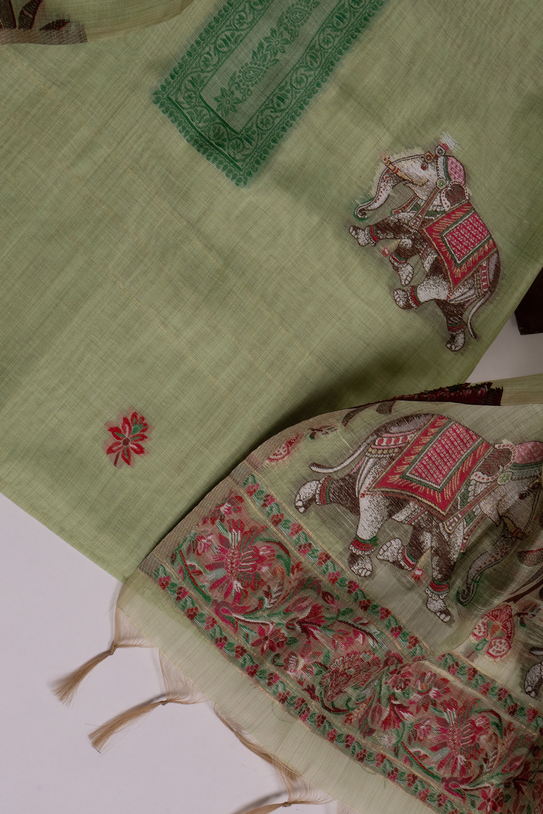 Green Relic - Cotton Suit Piece
