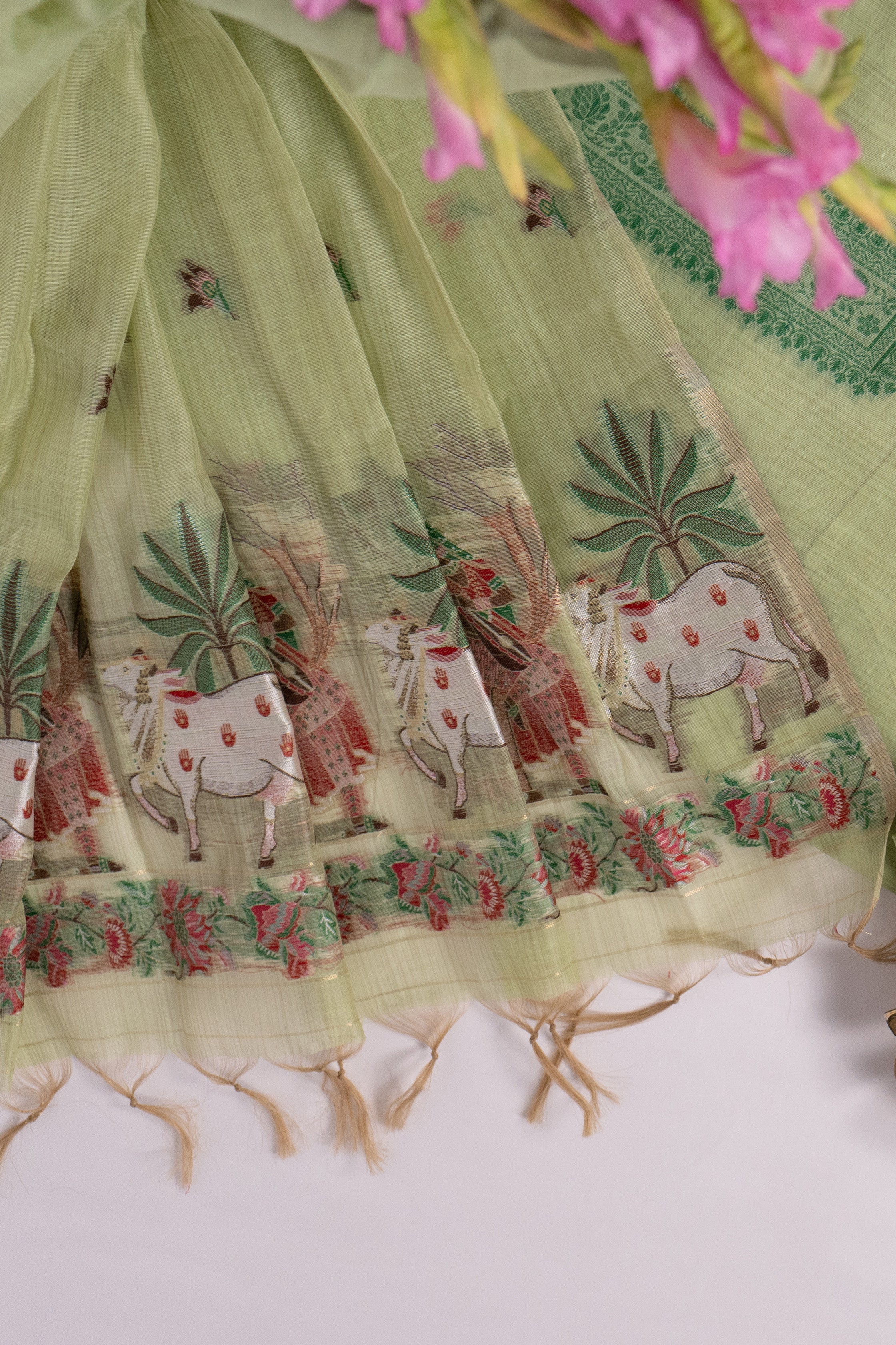 Verdure Poise - Cotton Suit Piece