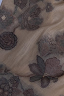 Sepia Trail Jamdani Munga Cotton Suit Piece