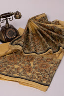 Ochre Manuscript -- Cotton Suit Piece