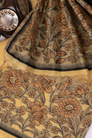 Ochre Manuscript -- Cotton Suit Piece
