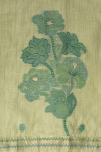 Meadow Veil Jamdani Munga Cotton Suit Piece