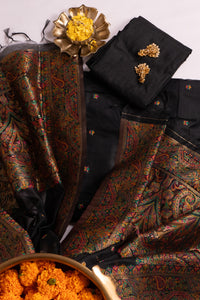 Noir Zari - Cotton Suit Piece