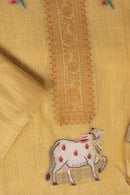 Amber Vale Jamdani Cotton Suit Piece