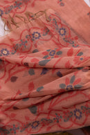 Coral Fern Jamdani Cotton Suit Piece