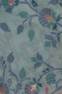 Aqua Mirage Jamdani Cotton Suit Piece