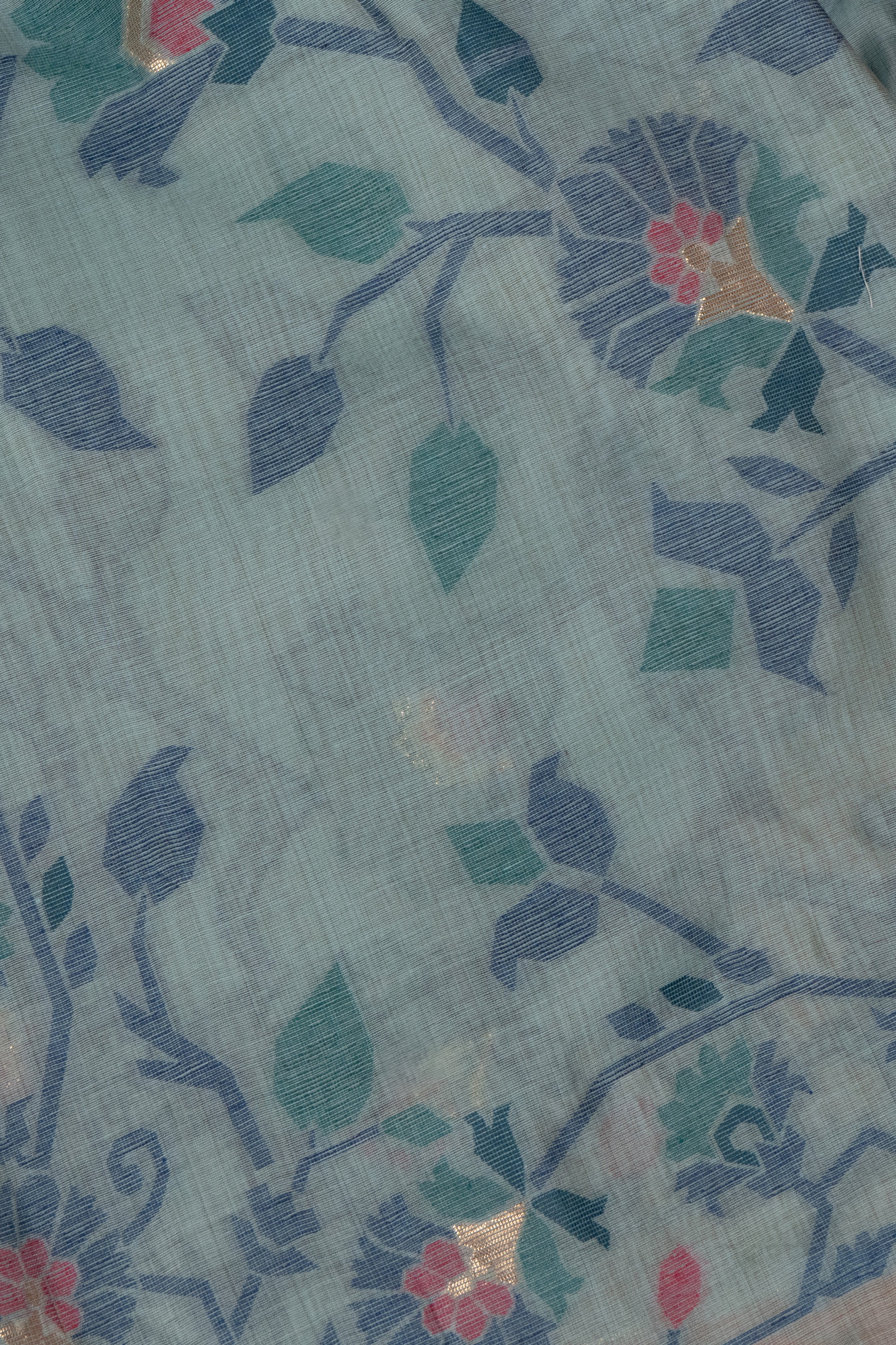 Aqua Mirage Jamdani Cotton Suit Piece