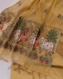 Amber Vale Jamdani Cotton Suit Piece