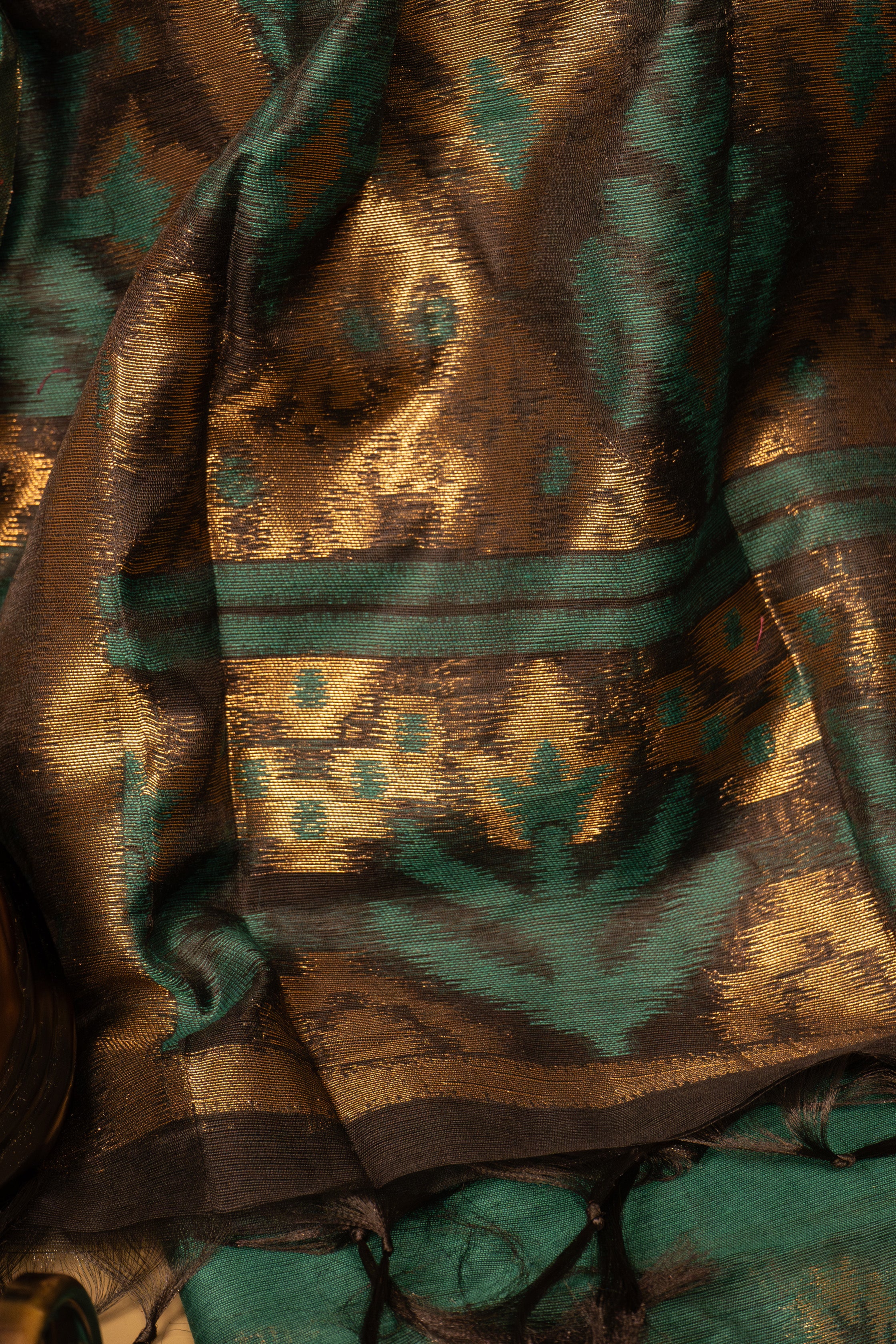 Forest Loom Jamdani Munga Cotton Suit Piece