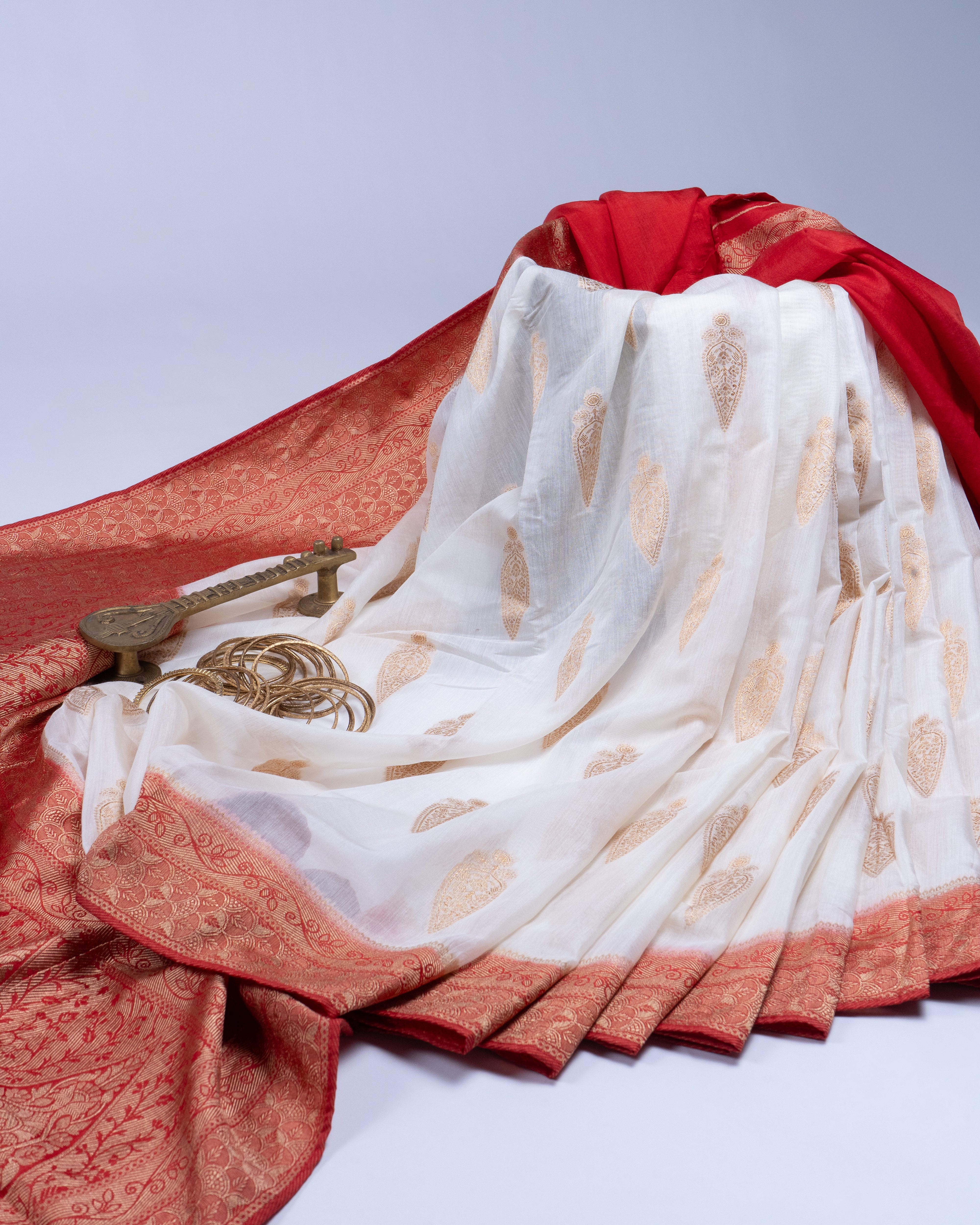 Bhavani The Sacred Dawn Saree