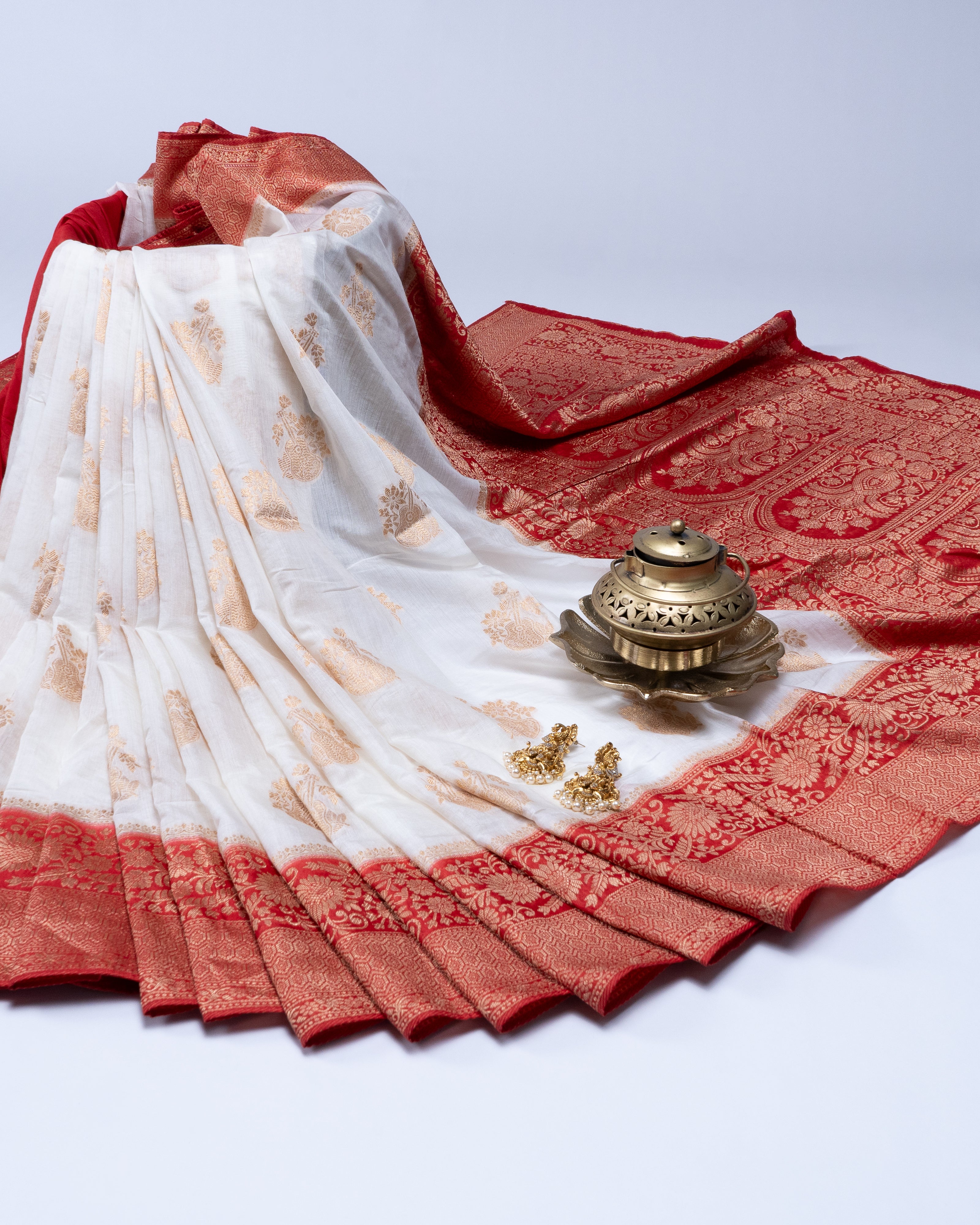 Bhavani The Sacred Dawn Saree