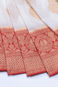 Aparajita - The Unyielding Flame Saree