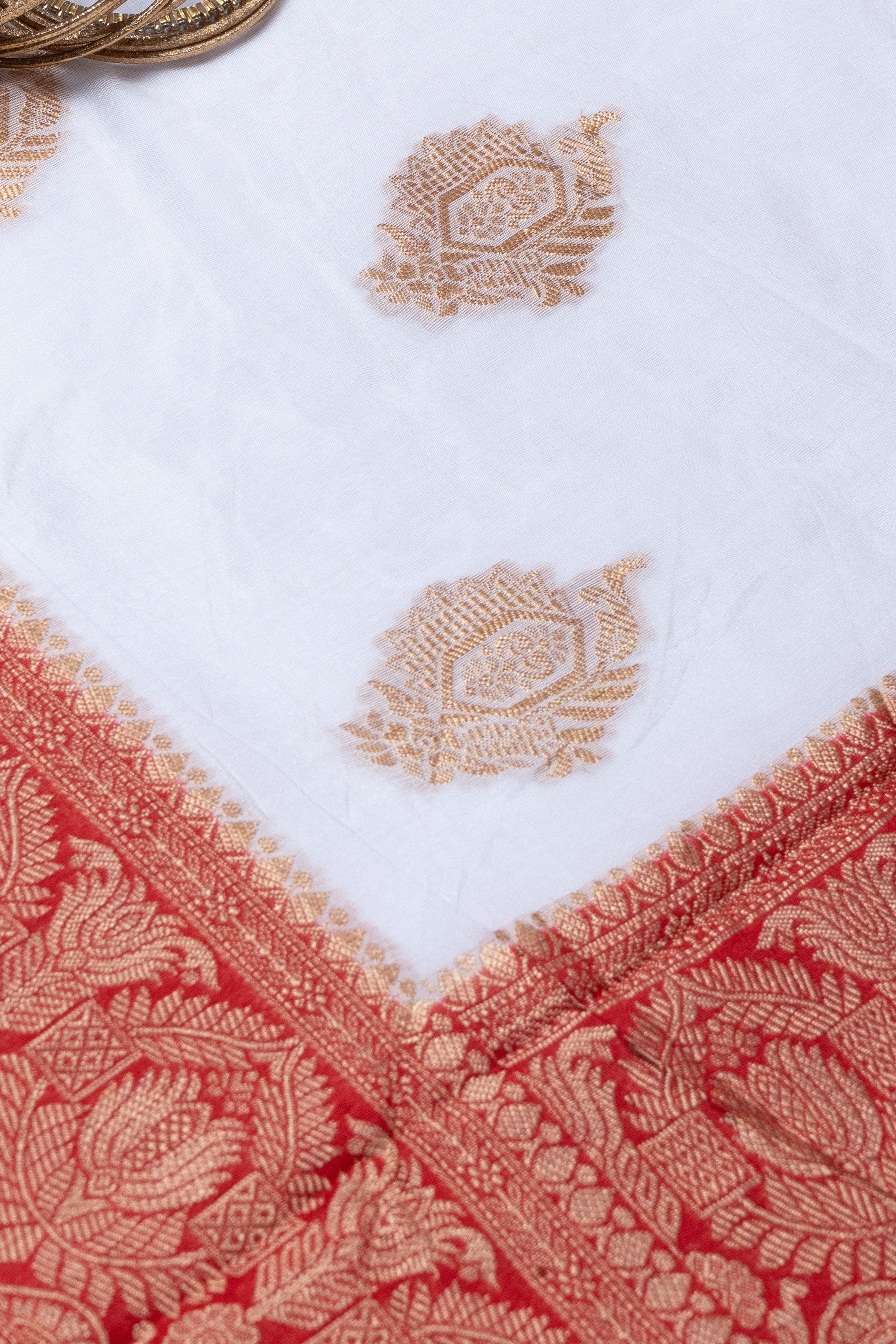 Aparajita - The Unyielding Flame Saree