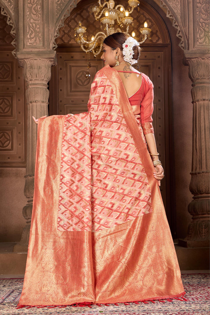 COTTON IKAT SAREE