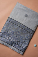 Haze Texture Kalamkari Mul Chanderi Suit Piece