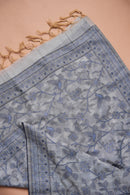 Aero Inlay Kalamkari Mul Chanderi Suit Piece