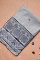 Aero Inlay Kalamkari Mul Chanderi Suit Piece